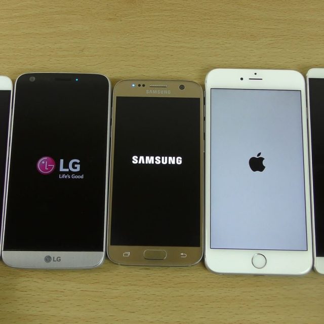 смартфоны разных производителей