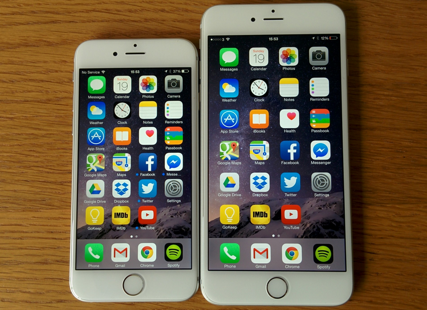 iPhone 6 и iPhone 6s Plus