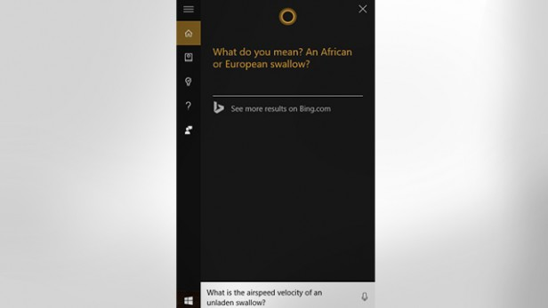 Кортана для Windows 10