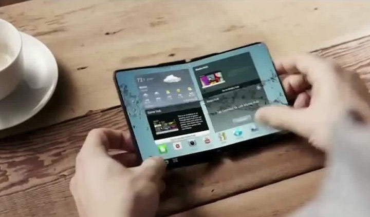 В 2017 году Samsung выпустит смартфон со складным дисплеем
