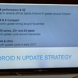 В октябре Sony Xperia X Performance и XZ первыми получат Android 7.0 Nougat